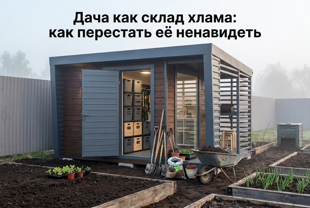 Женщина отдыхает в шезлонге на даче с книгой и лимонадом