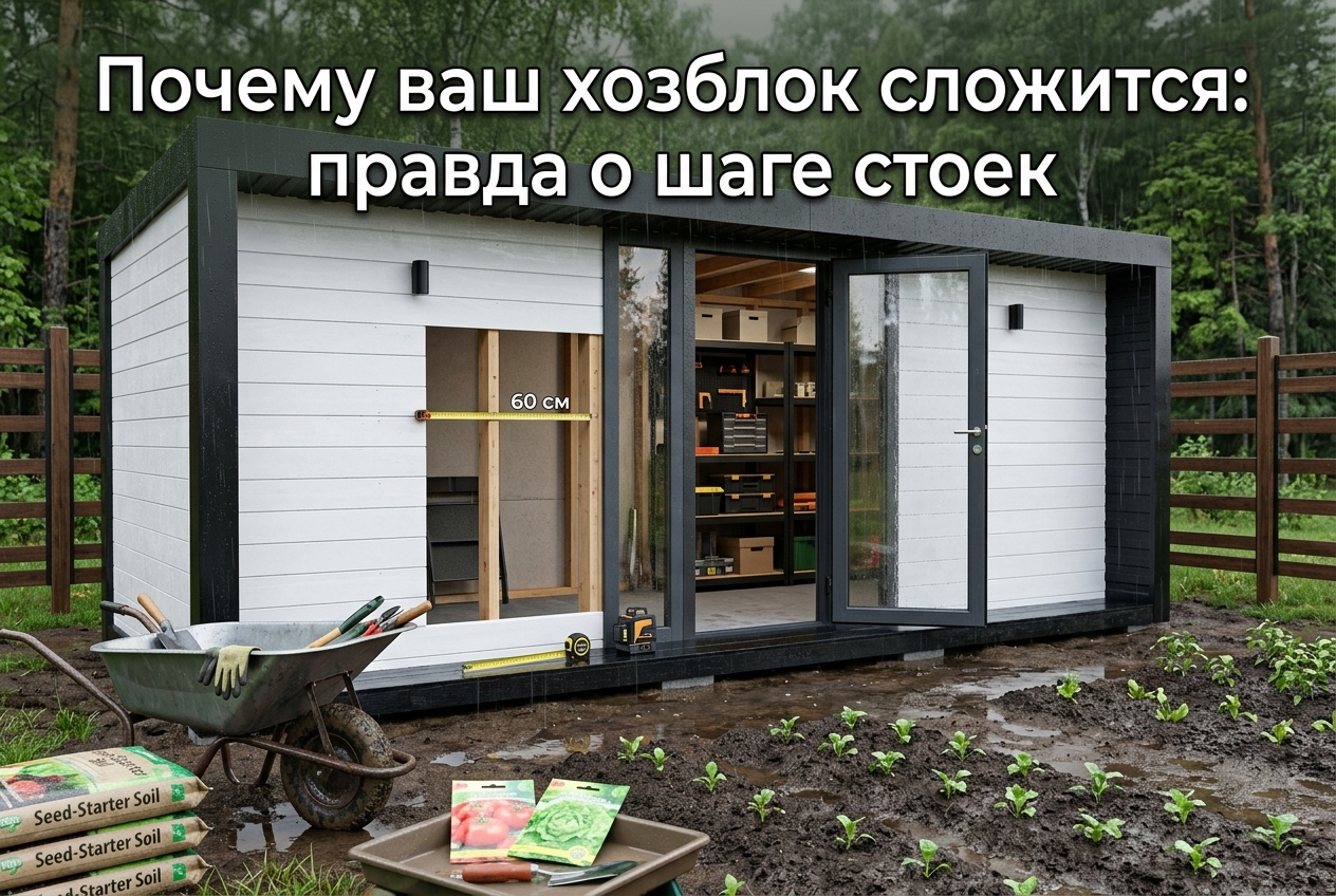 Схема расположения вертикальных стоек каркасного дома с шагом 60 сантиметров